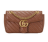 GG Marmont Shoulder, &pound;650, Handbags, Brown, Leather, Front view